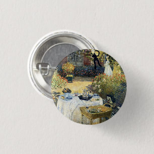 The Luncheon Claude Monet 3 Cm Round Badge