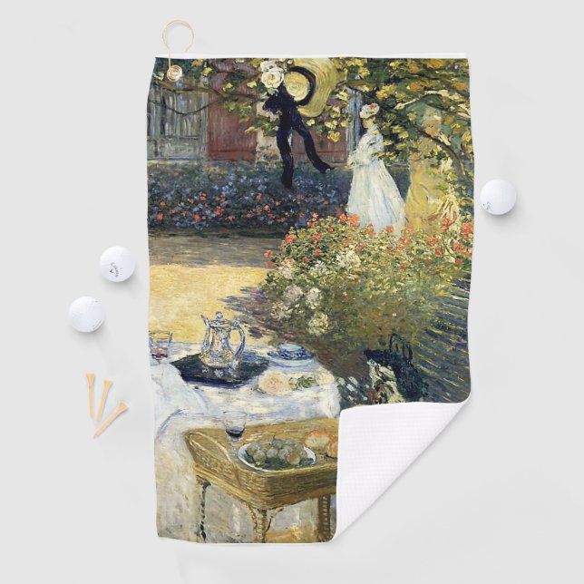 The Luncheon Claude Monet    Golf Towel (InSitu)