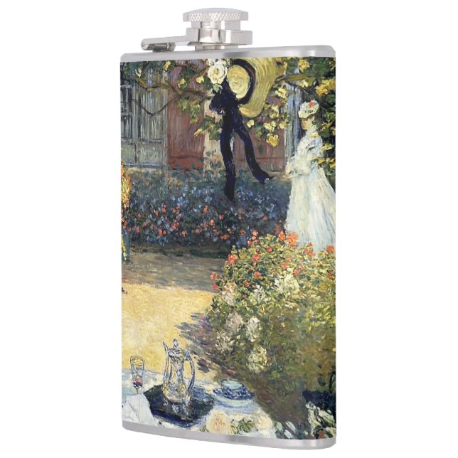 The Luncheon Claude Monet    Hip Flask (Left)