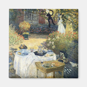 The Luncheon Claude Monet    Magnet
