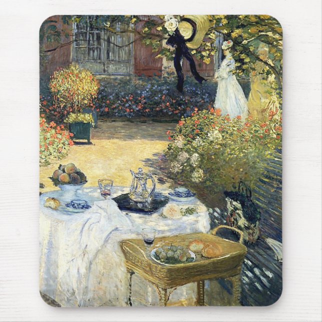 The Luncheon Claude Monet    Mouse Mat (Front)