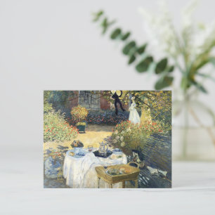 The Luncheon Claude Monet Postcard