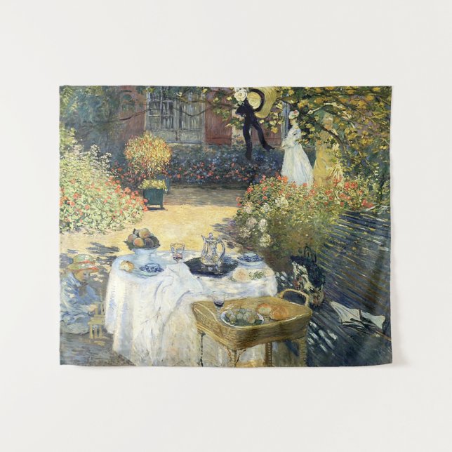 The Luncheon Claude Monet    Tapestry (Front (Horizontal))