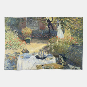 The Luncheon Claude Monet    Tea Towel