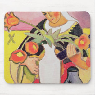 The Lute Player, 1910 Mouse Mat