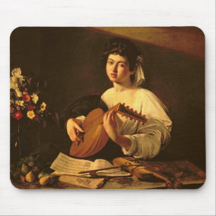 The Lute Player, c.1595 Mouse Mat