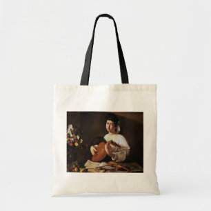 The Lute Player, Caravaggio Tote Bag