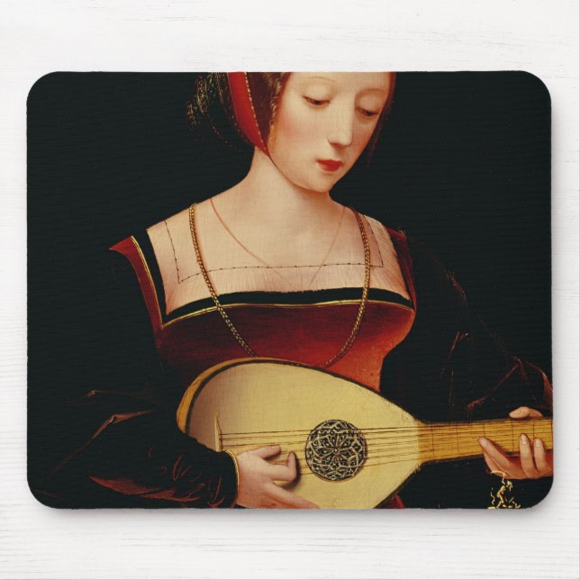 The Lute Player Mouse Mat (Front)