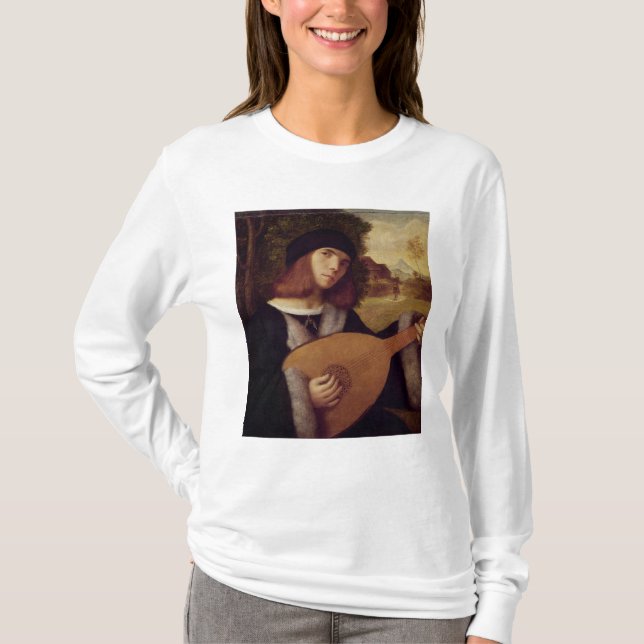 The Lute Player T-Shirt (Front)