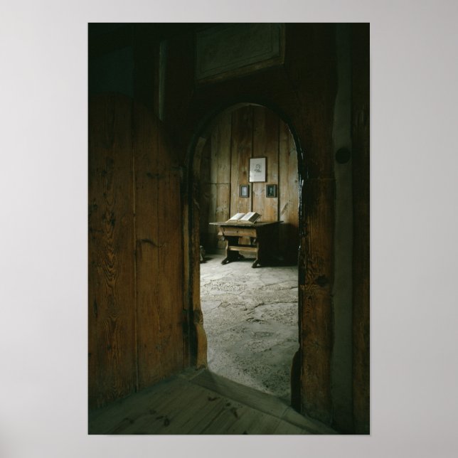 The Luther Room in the Wartburg Castle Poster (Front)