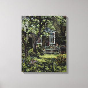 The Lutyens Bench 2002 Canvas Print