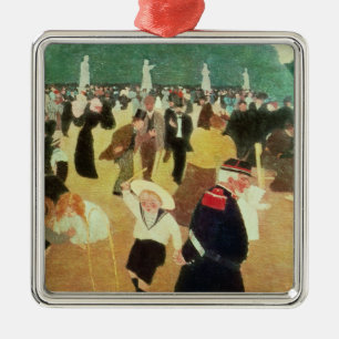 The Luxembourg Gardens, 1895 Metal Tree Decoration