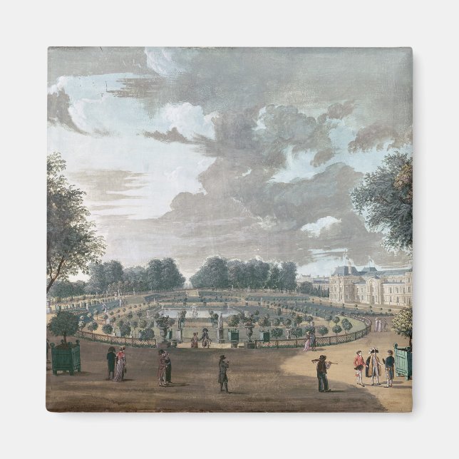 The Luxembourg Gardens Magnet (Front)