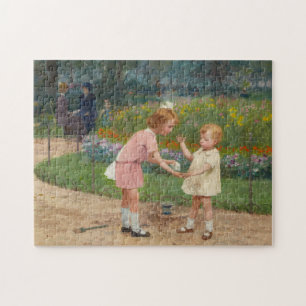 The Luxembourg Gardens Victor Gabriel Gilbert Jigsaw Puzzle