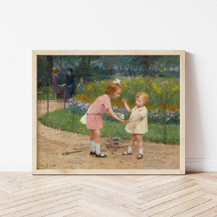 The Luxembourg Gardens Victor Gabriel Gilbert Poster