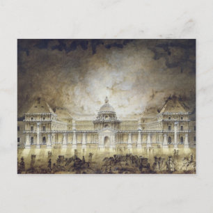 The Luxembourg Palace Illuminated Postcard