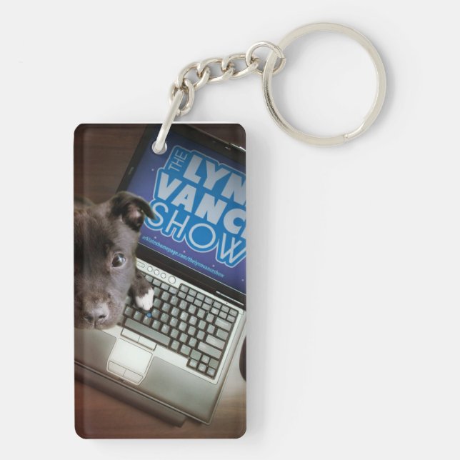 The Lynn Vance Show double sided dogs Key Ring (Back)