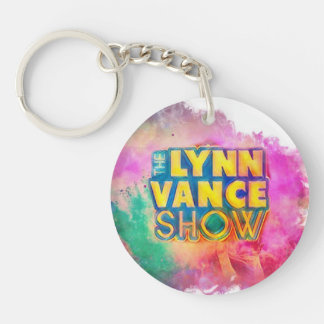 The Lynn Vance Show double sided key chain