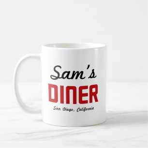 The Lyons Saga ~ Left Handed Sam's Diner Coffee Mug