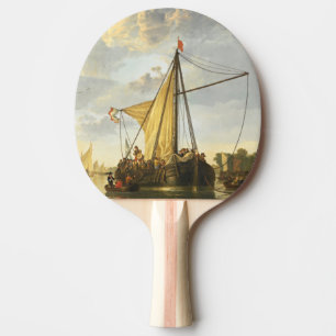 The Maas at Dordrecht  Aelbert Cuyp     Ping Pong Paddle