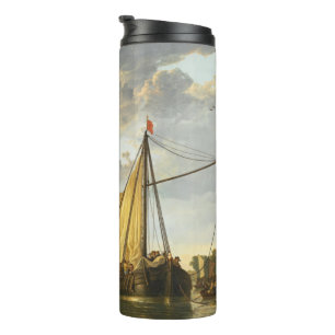 The Maas at Dordrecht Aelbert Cuyp Thermal Tumbler