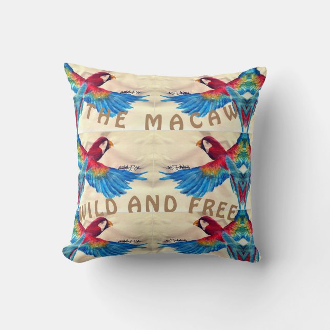 THE MACAW CUSHION (Front)