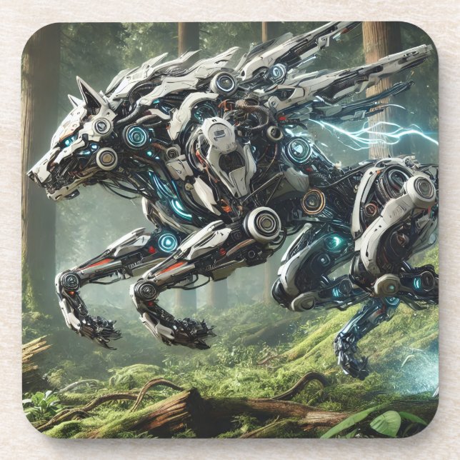 The Machinery of Wolves Coaster (Front)