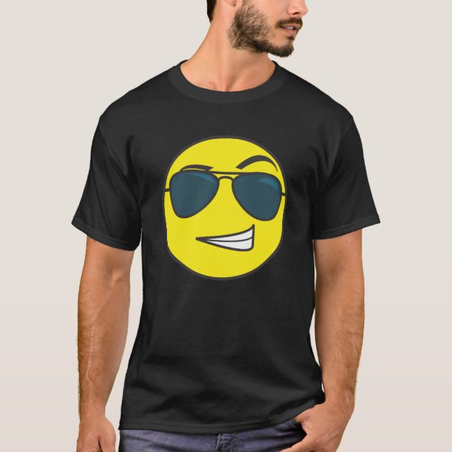 The macho emoticon T-Shirt (Front)