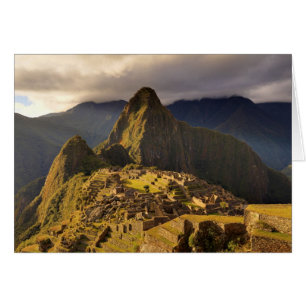 The Machu Picchu Site Near Cusco in Peru