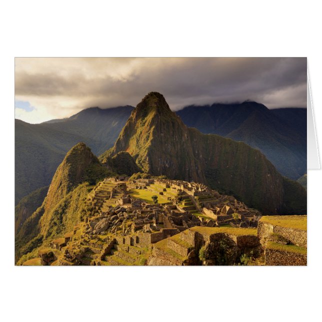 The Machu Picchu Site Near Cusco in Peru (Front Horizontal)
