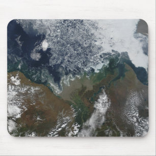 The Mackenzie River empties into Mackenzie Bay Mouse Mat