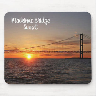The Mackinac Bridge Mouse Mat