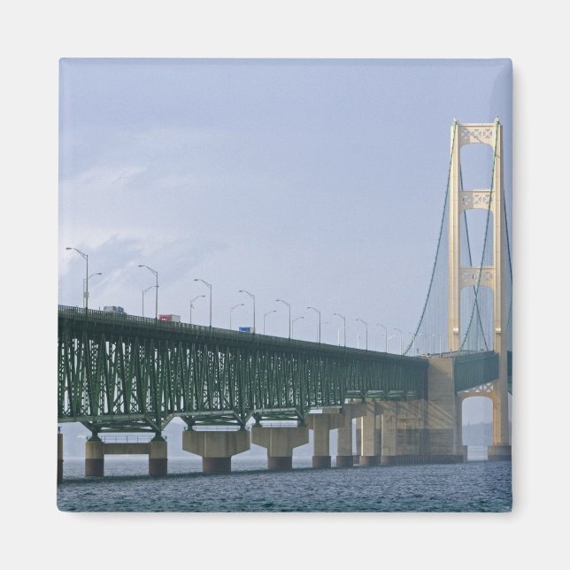 The Mackinac Bridge spanning the Straits of 2 Magnet (Front)