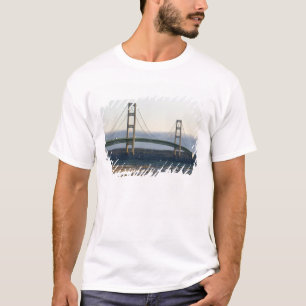 The Mackinac Bridge spanning the Straits of 4 T-Shirt