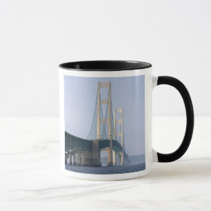 The Mackinac Bridge spanning the Straits of Mug