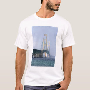 The Mackinac Bridge spanning the Straits of T-Shirt