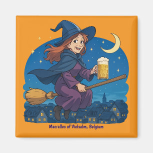 The macralles witches of Vielsalm in Belgium Magnet