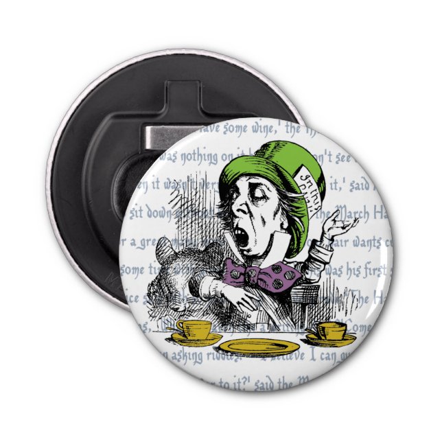 The Mad Hatter Bottle Opener (Front)