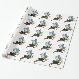 The Mad Hatter from Alice in Wonderland Wrapping Paper