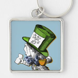 The Mad Hatter Key Ring