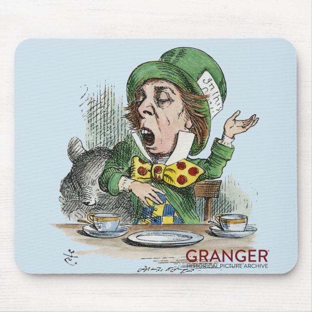 The Mad Hatter Mouse Pad (Front)