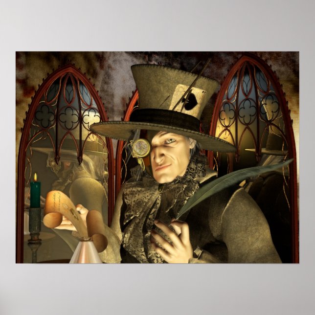 The Mad Hatter Print (Front)