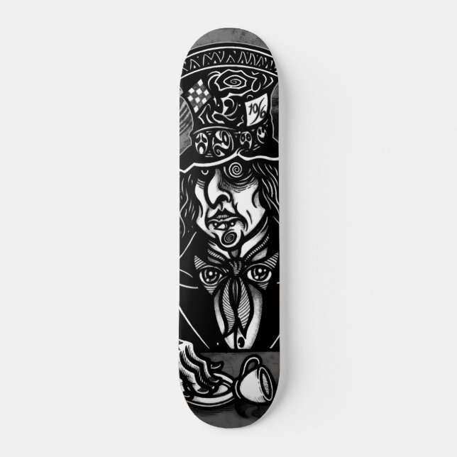 The MAD HATTER Skateboard (Front)