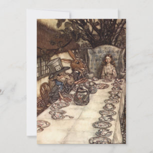 The Mad Hatter Tea Party by Arthur Rackham