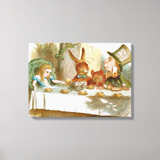 The Mad Hatter's Tea Party Canvas Print
