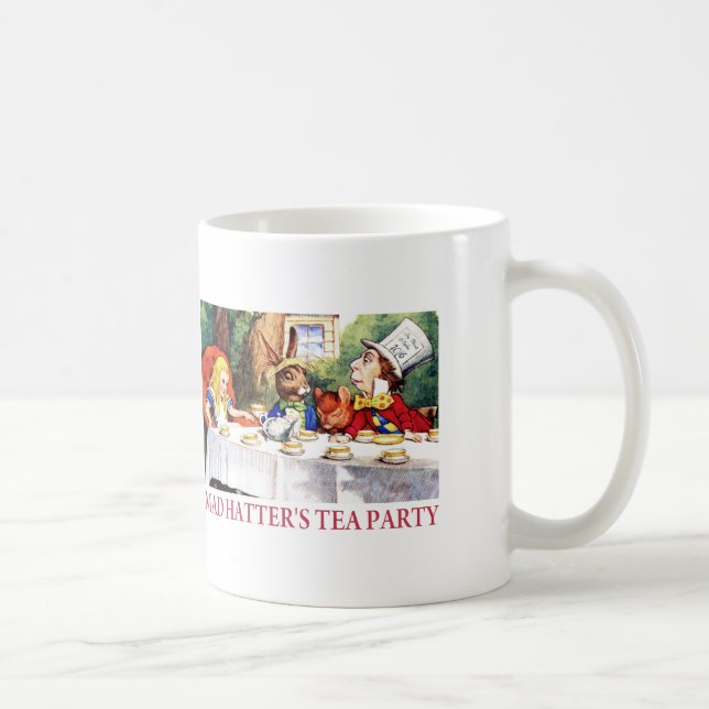 THE MAD HATTER'S TEA PARTY COFFEE MUG (Right)