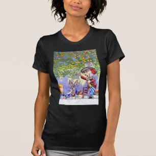 The Mad Hatter's Tea Party in Alice in Wonderland T-Shirt