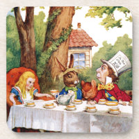 The Mad Hatter's Tea Party in Wonderland