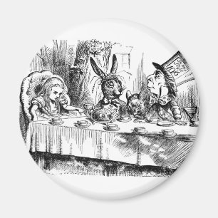 The Mad Hatter's Tea Party Magnet
