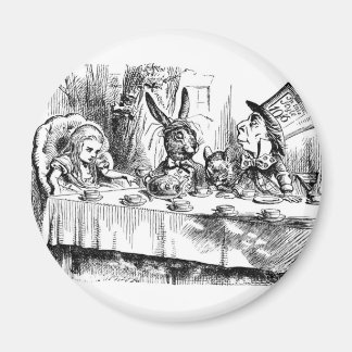 The Mad Hatter's Tea Party Magnet